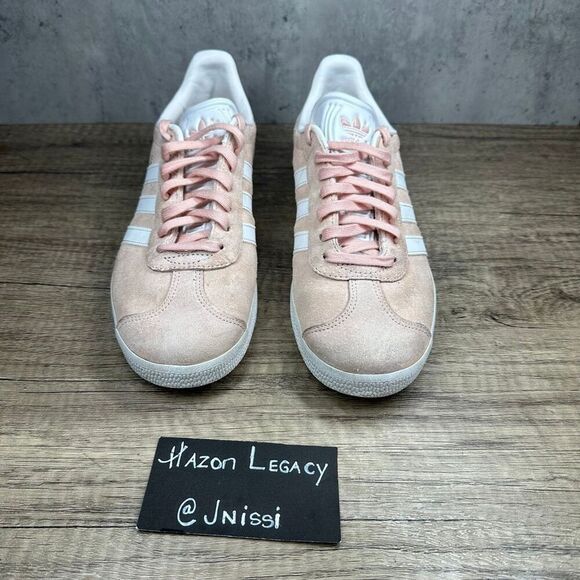 Adidas~Men\'s~Gazelle Vapor Pink/White Casual‎ Shoes Sneakers~Size 8.5~BB5472 main image 5
